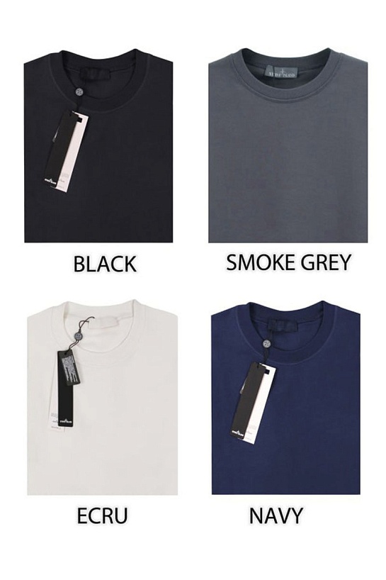 Свитшот тёмно-синего цвета Stone Island compass-patch