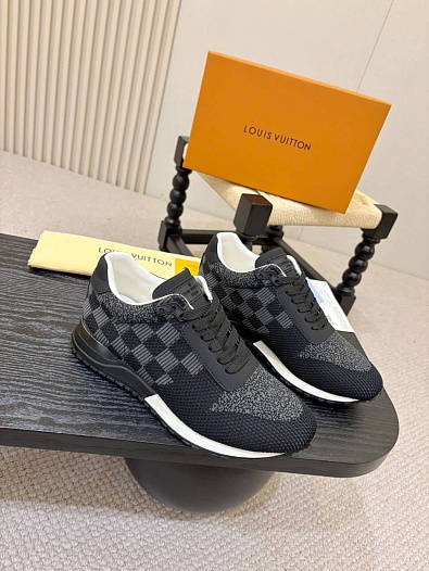 Мужские кроссовки Louis Vuitton Run Away Damier    