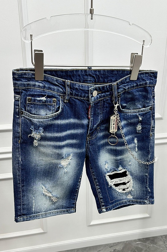 Мужские джинсовые шорты Dsquared2