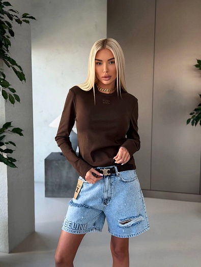 Женский лонгслив Celine premium   