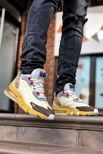 Кроссовки Travis Scott x Nike Air Max M270 React "Cactus Trails"   