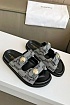 Женские шлёпанцы Balenciaga Jacquard Premium - Grey