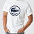 Мужская белая футболка Lacoste logo-print