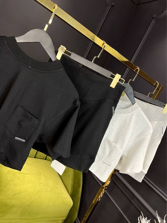 Женский чёрный костюм Alexander Wang