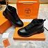 Кроссовки с мехом Hermes Bouncing high-top - Black