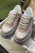 Женские кроссовки Gucci GG Chunky B - Beige / Grey