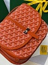 Кожаная сумка Goyard Belvedere Messenger PM premium 22x17x6 см