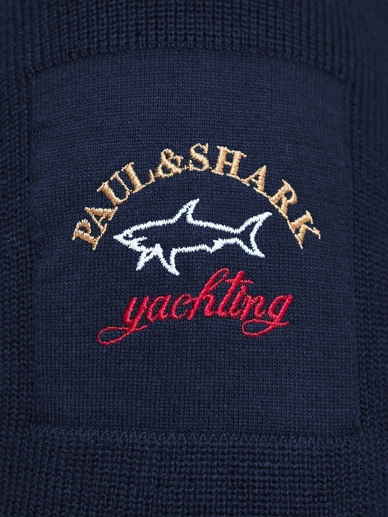 Мужской тёмно-синий джемпер Paul & Shark