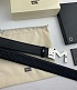 Двусторонний кожаный ремень Montblanc Premium (ширина 3.5 см)