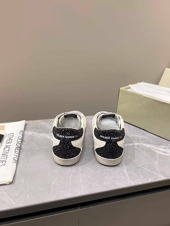 Женские кожаные кроссовки Golden Goose Super Star premium