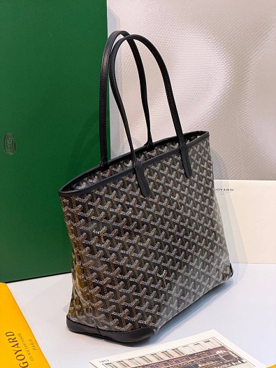 Кожаная сумка Goyard Artois premium 31x24x15 см   