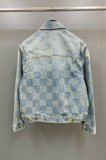 Джинсовая куртка Marque Louis Vuitton Deposée Premium   
