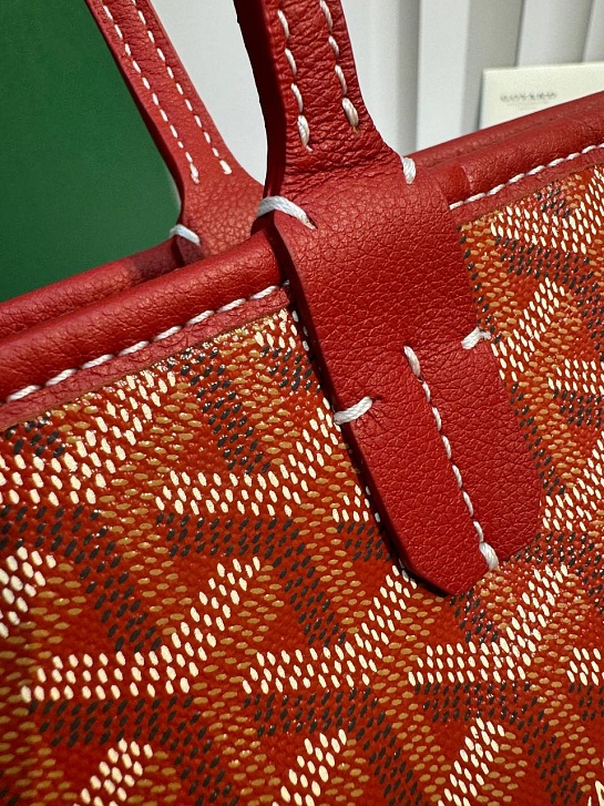 Кожаная сумка Goyard Artois premium 31x24x15 см