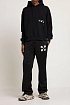 Чёрное худи Off-White logo-print drawstring