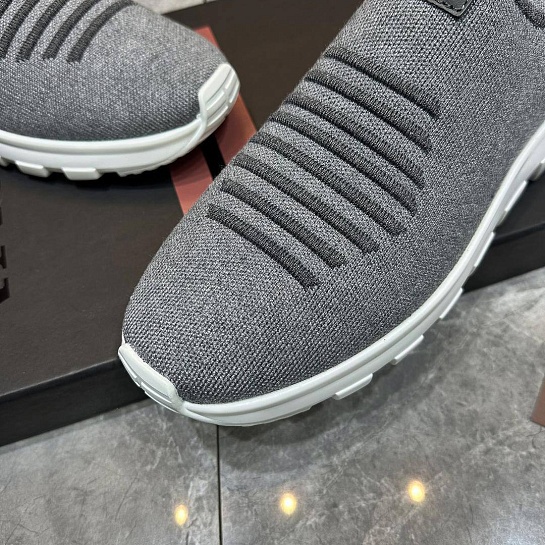 Мужские текстильные кроссовки Ermenegildo Zegna