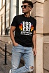 Мужская чёрная футболка Dsquared2 Surf Beach