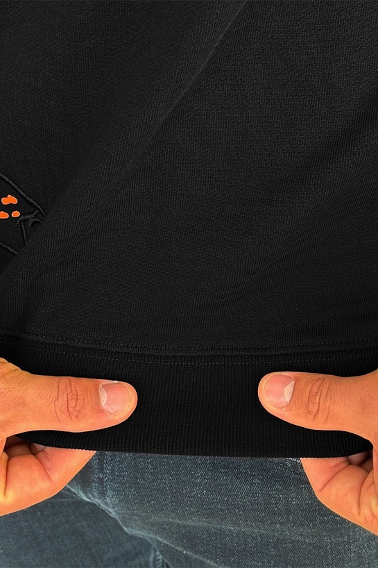 Мужской свитшот Iceberg "Daffy Duck" - Black