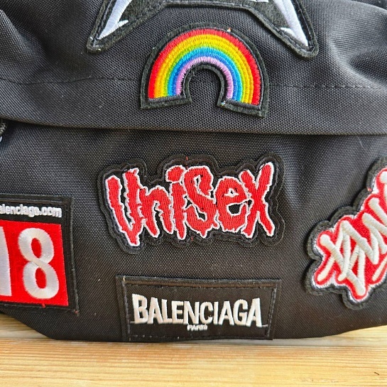 Текстильный рюкзак Balenciaga Explorer Animation 42x32 см