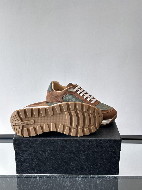 Мужские кроссовки Prada Prax 2.0 - Brown