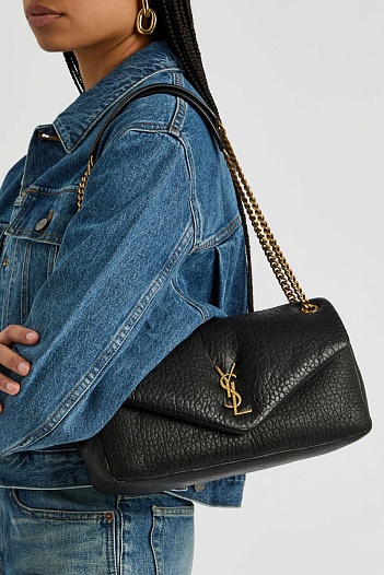 Кожаная сумка Yves Saint Laurent Calypso Small 33x17 см   