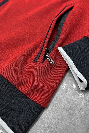 Мужская красная кофта Stefano Ricci   