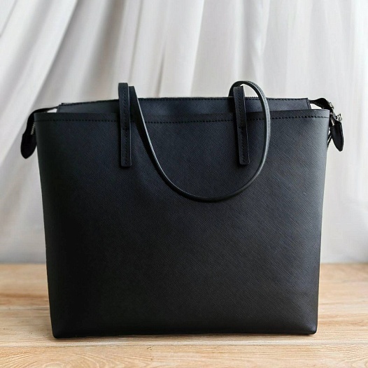 Кожаная сумка-шоппер Prada 34x27 см   