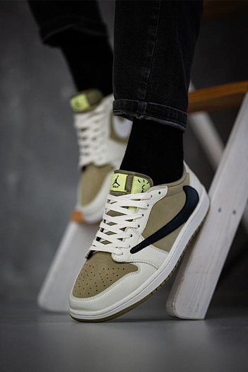 Кроссовки Travis Scott x Nike Air Jordan 1 Low Golf   