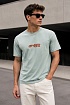 Оверсайз футболка Off-White Glitz Carlos - Light Green