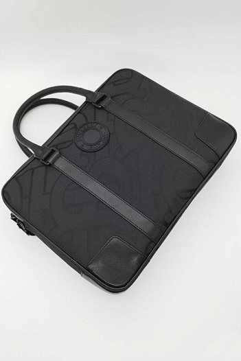Текстильная сумка Burberry Jacquard Monogram 36x28x9 см   