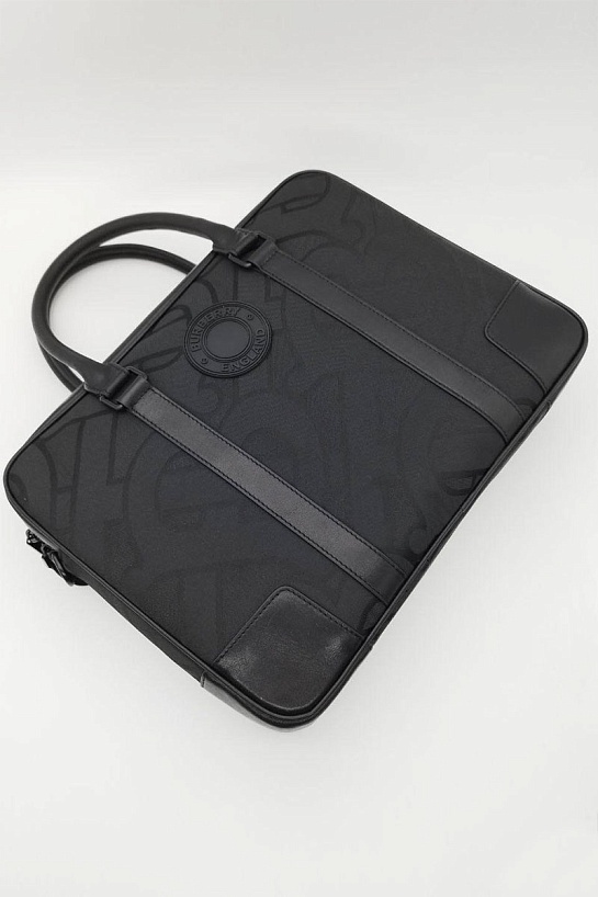 Текстильная сумка Burberry Jacquard Monogram 36x28x9 см