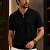 Мужское поло Stefano Ricci Eagle zip-neck - Black