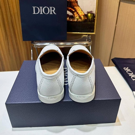 Мужские кожаные лоферы Dior   