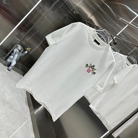 Белая оверсайз футболка Givenchy Premium