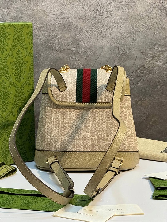 Рюкзак Gucci Ophidia Premium 20.5x20x12 см - Beige