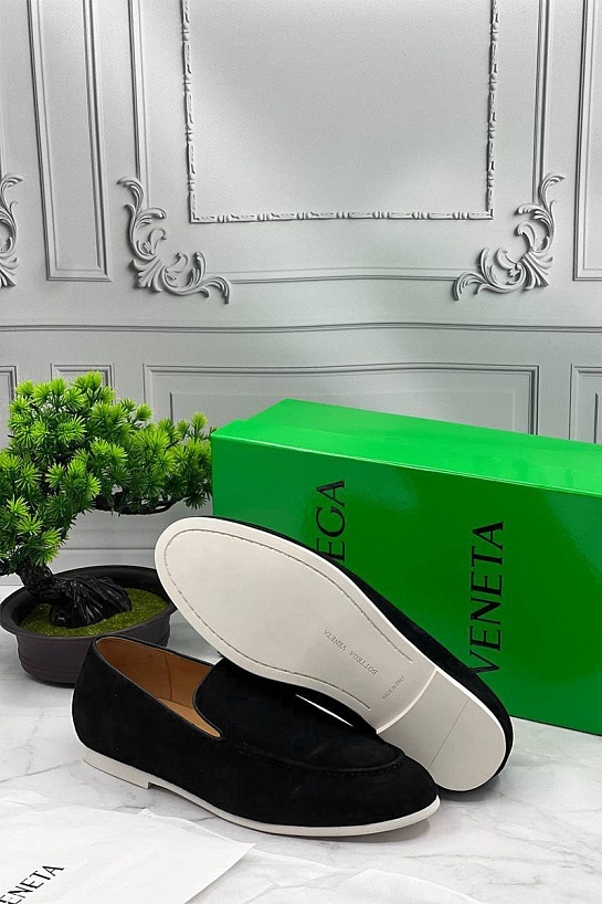 Мужские замшевые лоферы Bottega Veneta