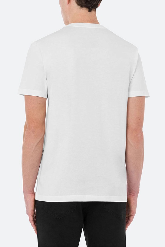 Мужская белая футболка Moschino Teddy Bear