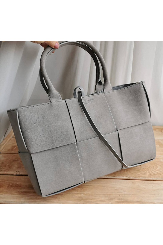 Замшевая сумка Bottega Veneta Arco Tote 36x25 см (2 расцветки)