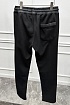 Мужские штаны Trussardi embroidered logo - Black