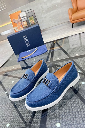 Мужские кожаные лоферы Dior   