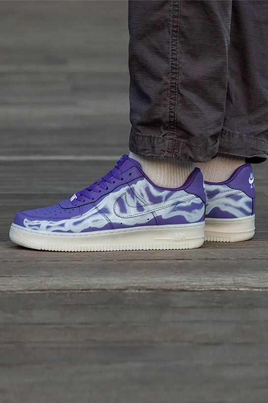 Кроссовки Nike Air Force 1 Low "Skeleton" - Purple