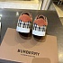 Комбинированные кроссовки Burberry Vintage Check