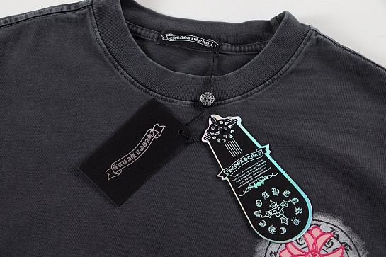 Серая оверсайз футболка Gothic logo