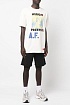 Белая оверсайз футболка Heron Preston A.F. Authorized
