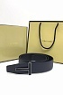 Двусторонний кожаный ремень Tom Ford T-Buckle (ширина 3.8 см, длина 95 / 100 см) 