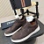 Мужские кроссовки Zegna Triple Stitch Alligator - Brown