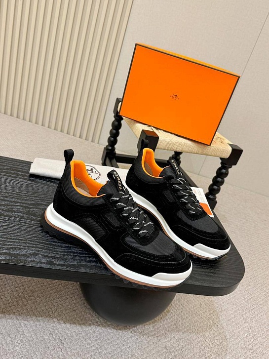 Мужские кроссовки Hermes Jimmy - Black