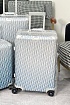 Чемодан Rimowa x Dior Aluminum Gradient M Premium 67x42x27 см
