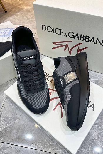 Мужские комбинированные кроссовки Dolce & Gabbana   