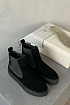 Женские замшевые ботинки Brunello Cucinelli Premium - Black