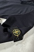 Тёмно-синяя кофта на молнии Stone Island compass-patch